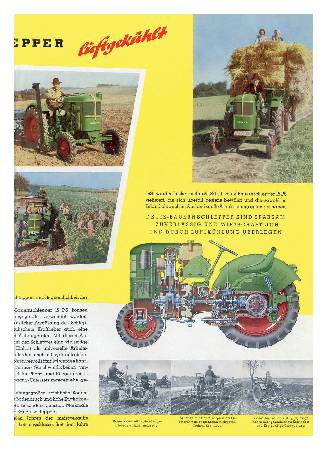 Deutz Bauernschlepper luftgekühlt 15 PS