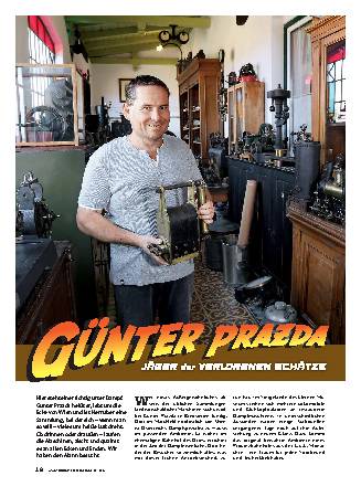 Dampfmaschinensammler Günter Prazda (A) 
