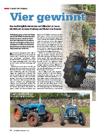 Fordson Super Dexta Allrad (Roadless Umbau) 