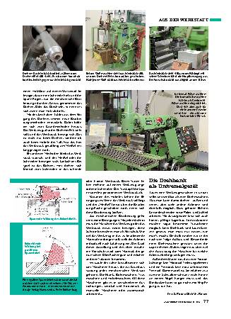 Mech. Metallbearbeitung 01: Drehen/Fräsen