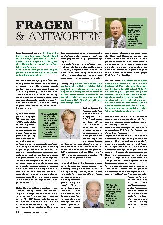 Fragen und Antworten unserer Experten 