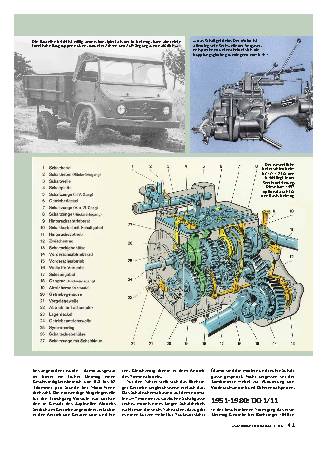 Unimog-Getriebe, Teil 1: UG1/11 und UG2/27