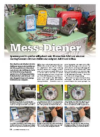 Arbeiten mit dem Multimeter, Teil 4 