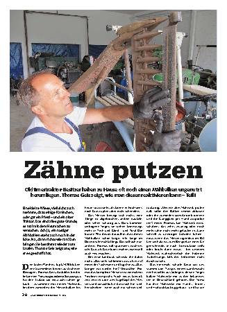 Mähbalken (Rasspe) überholen, Teil 1 