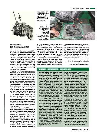 Unimog-Getriebe, Teil 2
