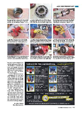 Mähbalken (Rasspe) überholen, Teil 2