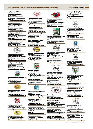 Clubadressen-Verzeichnis 2015