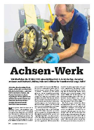 Achse ZF GLA-2550 überholen, Teil 4