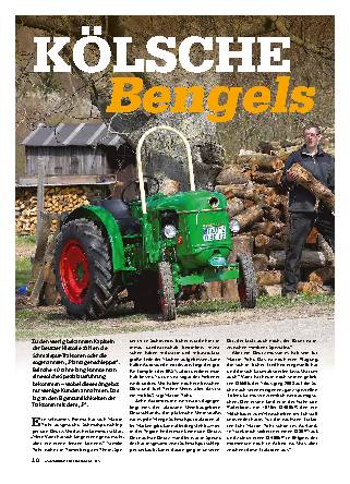 Deutz-Plantagenschlepper