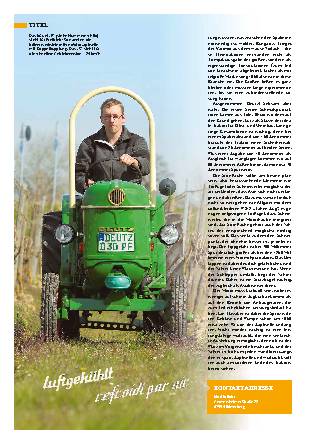 Deutz-Plantagenschlepper