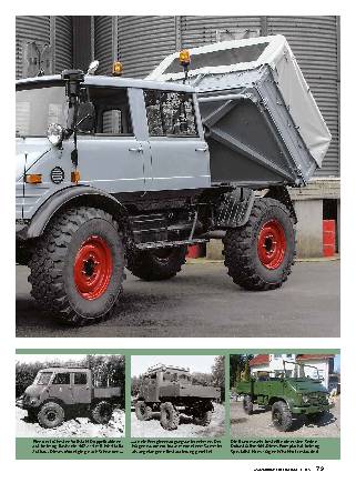 Unimog-Doppelkabinen: die Entwicklung