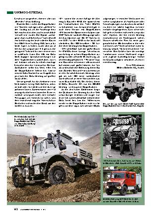 Unimog-Doppelkabinen: die Entwicklung