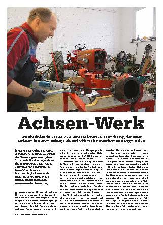 Achse ZF GLA-2550 überholen, Teil 7