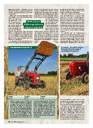 Alte Erntehelfer im Einsatz