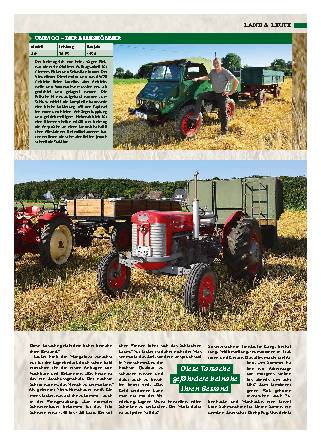 Alte Erntehelfer im Einsatz