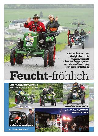 Traktor-Olympiade am Großglockner (A) 2015