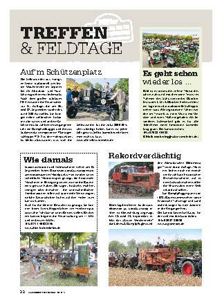 Treffen & Feldtage