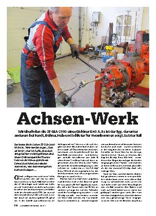 Achse ZF GLA-2550 überholen, Teil 9