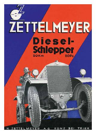 Zettelmeyer Dieselschlepper 20 PS