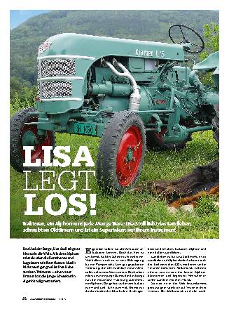 Lisa Stoll: Traktoren & Alphorn