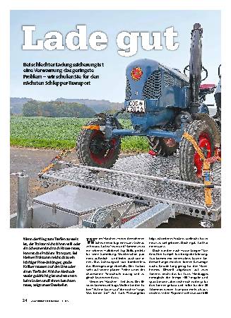 Traktor-Transport, Teil 1: Verzurren