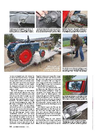 Traktor-Transport, Teil 1: Verzurren