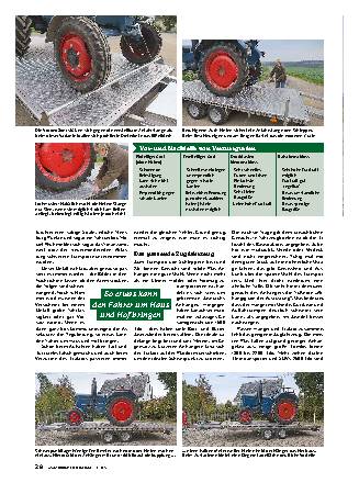 Traktor-Transport, Teil 1: Verzurren