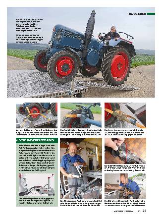 Traktor-Transport, Teil 1: Verzurren