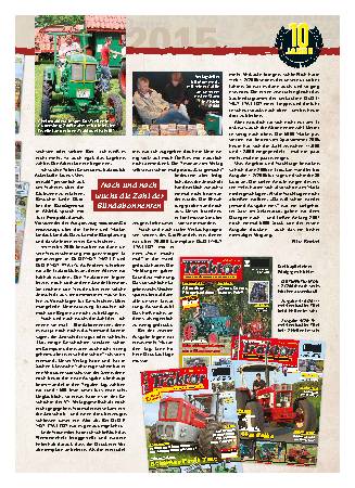 10 Jahre OLDTIMER TRAKTOR