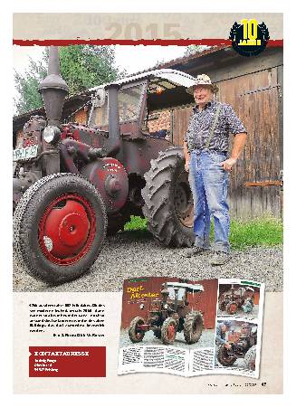 10 Jahre OLDTIMER TRAKTOR