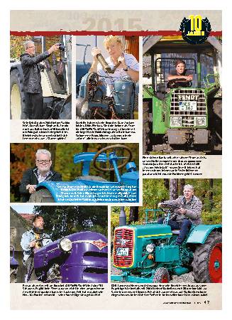 10 Jahre OLDTIMER TRAKTOR