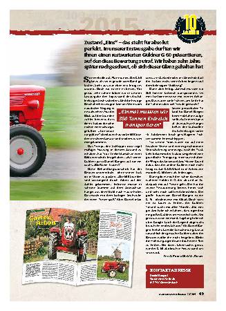 10 Jahre OLDTIMER TRAKTOR