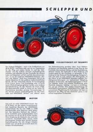 Hanomag Combitrac Brillant und Robust