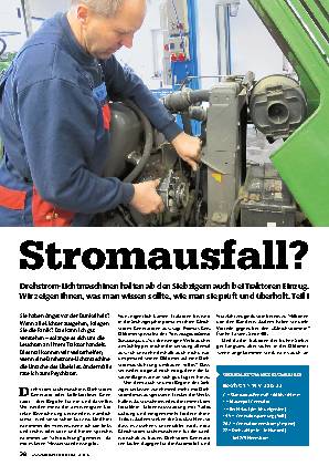 Drehstrom-Lichtmaschinen, Teil 1
