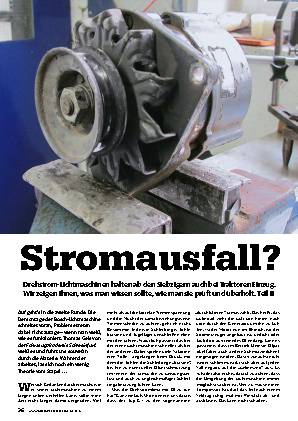 Drehstrom-Lichtmaschinen, Teil 2