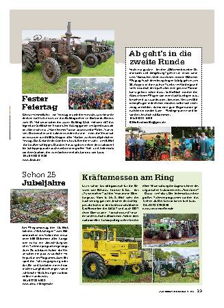 Treffen & Feldtage