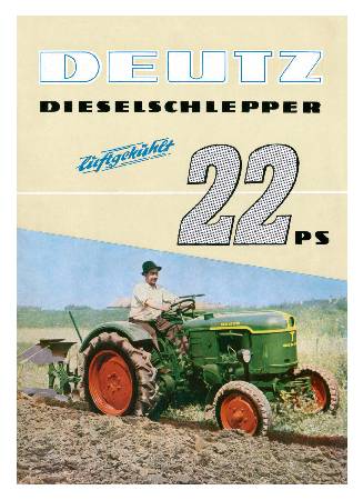 Deutz Dieselschlepper 22 PS