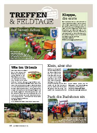 Treffen & Feldtage