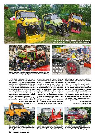 Unimog- und MB trac-Treffen in Hart