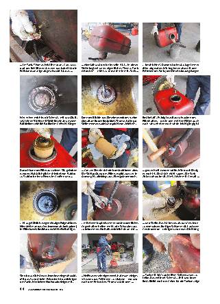 Tank entrosten, Teil 1: mechanische Methode