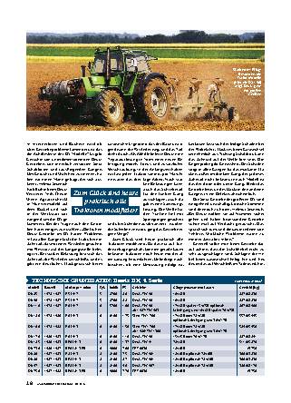Deutz DX, 1. Serie