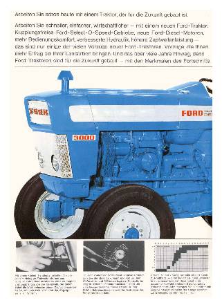 4 neue Ford-Traktoren