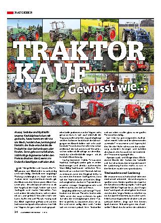Kaufberatung für Oldtimertraktoren, Teil 2