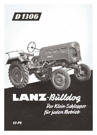 Lanz-Bulldog D 1306