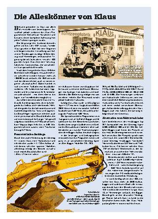 403 A mit Klaus-215-Aufbaubagger