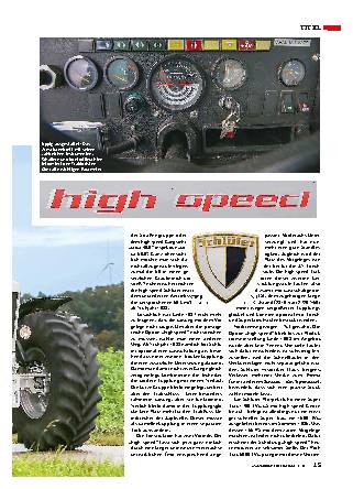 Schlüter high speed