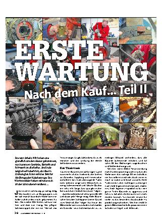 Inspektion nach dem Kauf, Teil 2