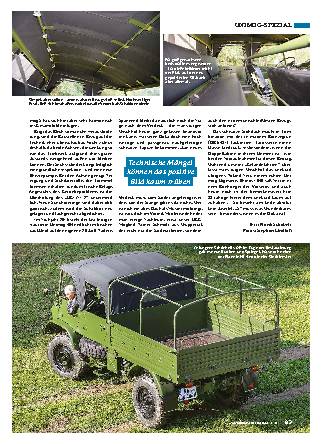 Unimog 404 S Doppelkabine offen