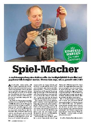 Ventile und Ventilspiel, Teil 1