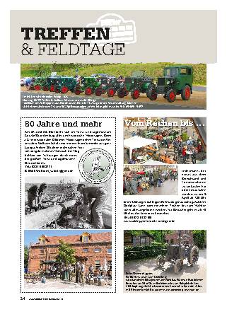 Treffen & Feldtage